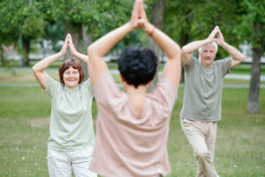 Advantages of yoga good for seniors