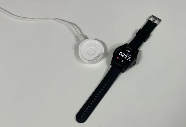 Senior Protection medical alert smartwatch with charging dock