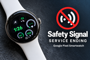 Google Pixel Watch Safety Signal ending